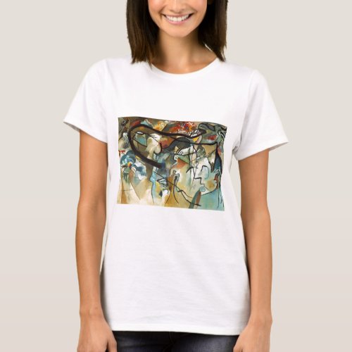 Kandinsky Composition V Abstract Painting T_Shirt