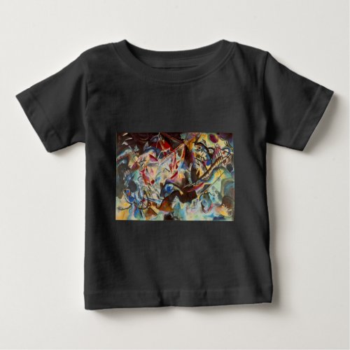 Kandinsky Composition VI Abstract Painting Baby T_Shirt