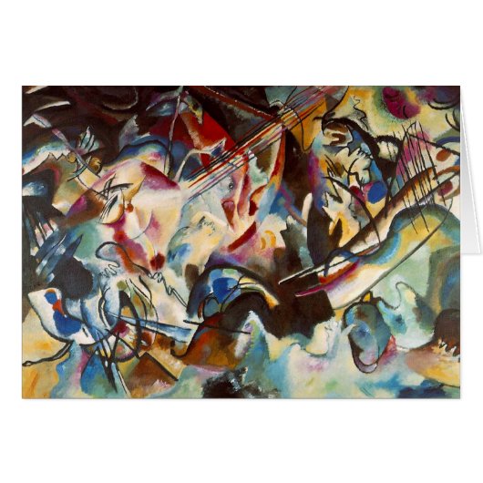 Kandinsky Composition VI Abstract Painting Cards (Front Horizontal)