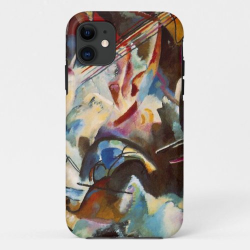 Kandinsky Composition VI Abstract Painting iPhone 11 Case