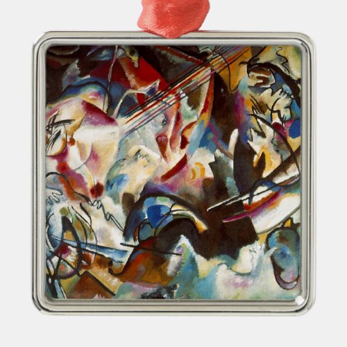 Kandinsky Composition VI Abstract Painting Metal Ornament