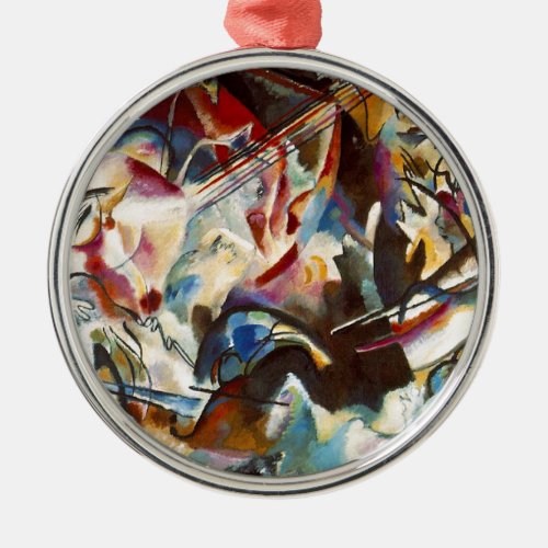 Kandinsky Composition VI Abstract Painting Metal Ornament