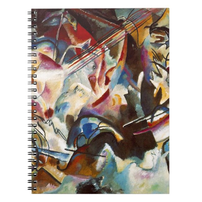 Kandinsky Composition VI Abstract Painting Notebook (Front)