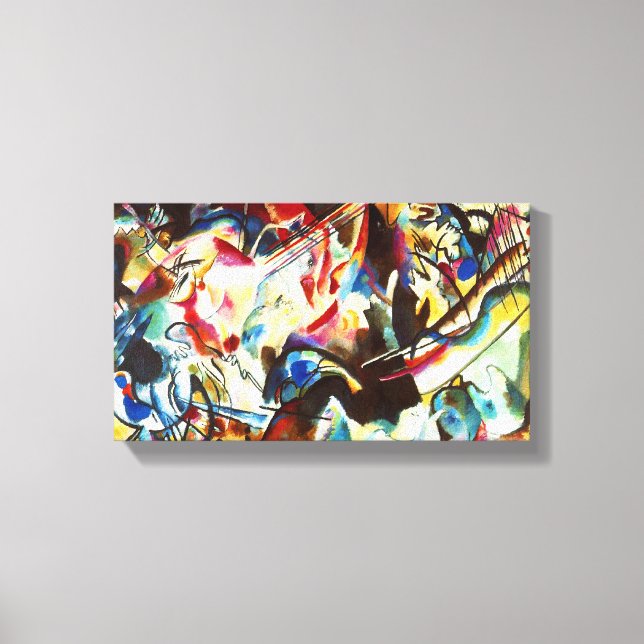 Kandinsky Composition VI Canvas Print (Front)