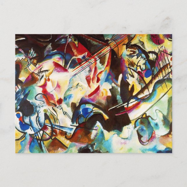 Kandinsky Composition VI Postcard (Front)