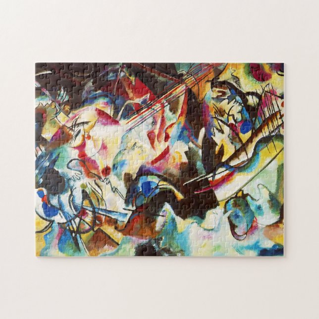 Kandinsky Composition VI Puzzle (Horizontal)