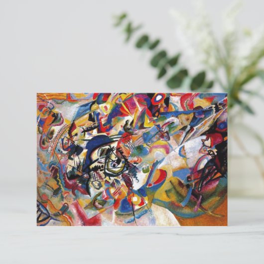 Kandinsky Composition VII Abstract Painting (Standing Front)