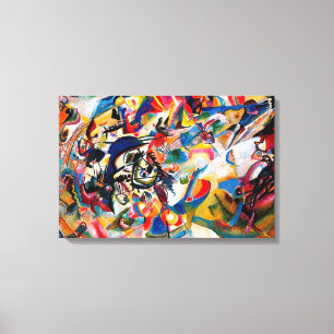Kandinsky Composition VII Abstract Painting Canvas Print
