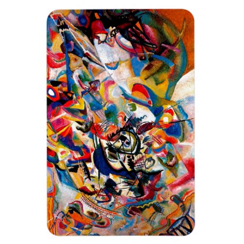 Kandinsky Composition VII Abstract Painting Magnet