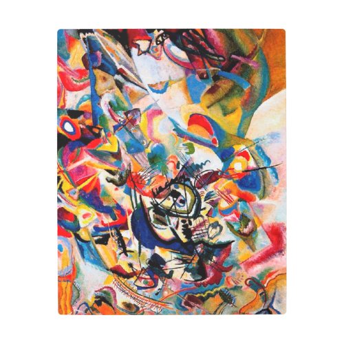 Kandinsky Composition VII Abstract Painting Metal Print
