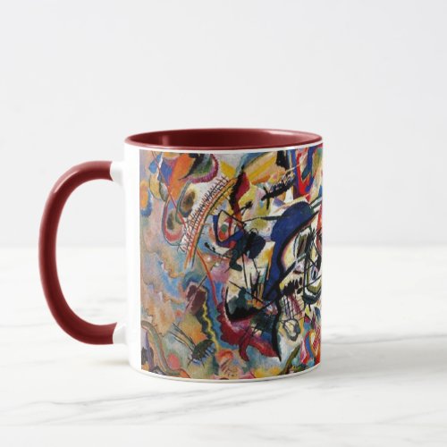 Kandinsky Composition VII Abstract Painting Mug