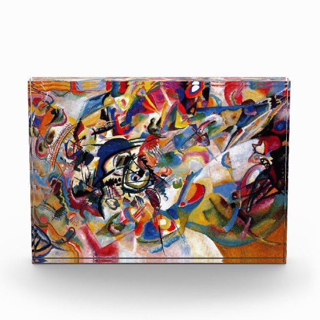 Kandinsky Composition VII Abstract Painting Photo Block (Front)