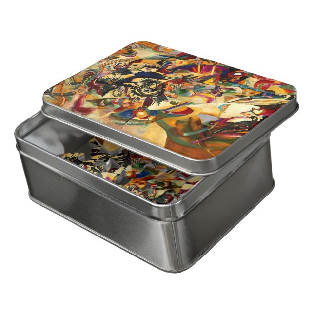 Kandinsky - Composition VII Jigsaw Puzzle (Lid Open)