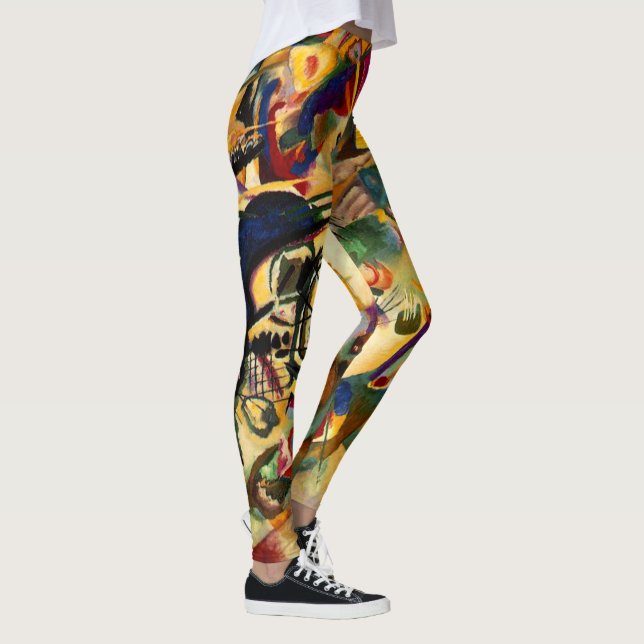 Kandinsky - Composition VII Leggings (Right)