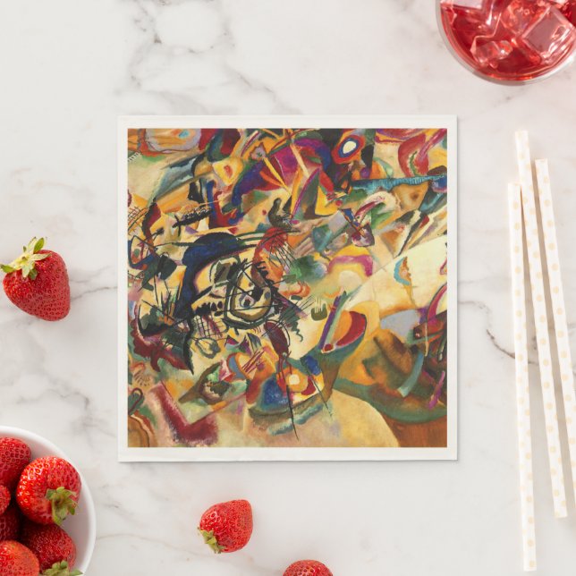 Kandinsky - Composition VII Napkins (Insitu)