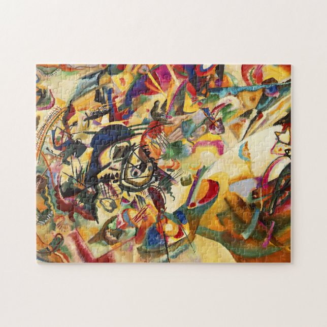 Kandinsky Composition VII Puzzle (Horizontal)