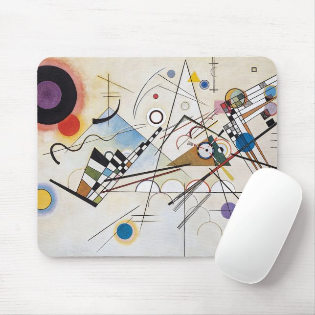 Kandinsky Composition VIII Abstract Art Mouse Pad (With Mouse)