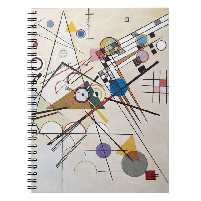 Kandinsky Composition VIII Abstract Art Notebook (Front)