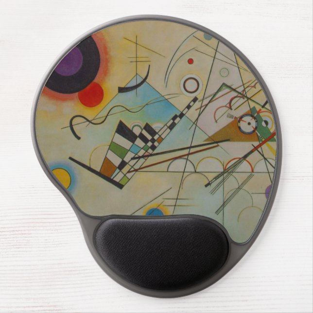 Kandinsky Composition VIII Abstract Gel Mousepad (Front)