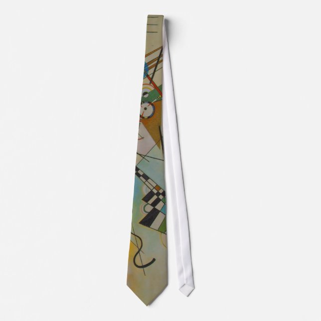 Kandinsky Composition VIII Abstract Painting Neck Tie (Front)