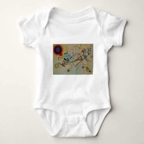 Kandinsky Composition VIII Baby Bodysuit