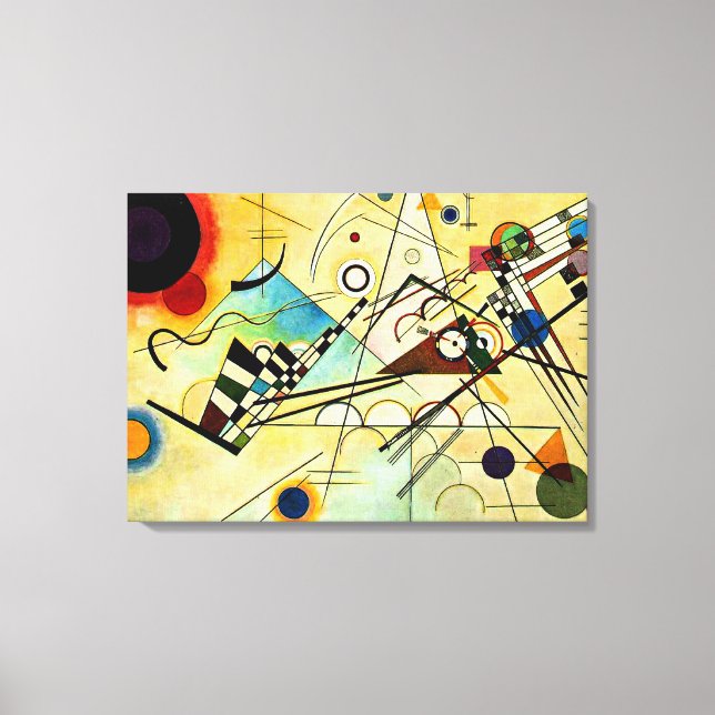Kandinsky - Composition VIII Canvas Print (Front)