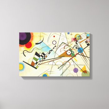 Kandinsky Composition Viii Canvas Wrap by VintageSpot at Zazzle