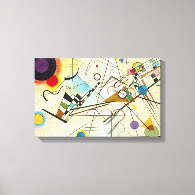 Kandinsky Composition VIII Canvas Wrap Print (Front)