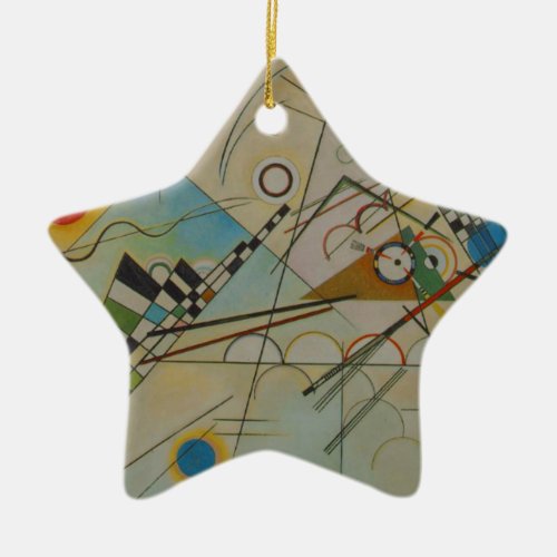 Kandinsky Composition VIII Ceramic Ornament