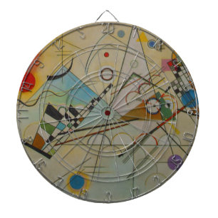 Kandinsky Composition VIII Dart Board