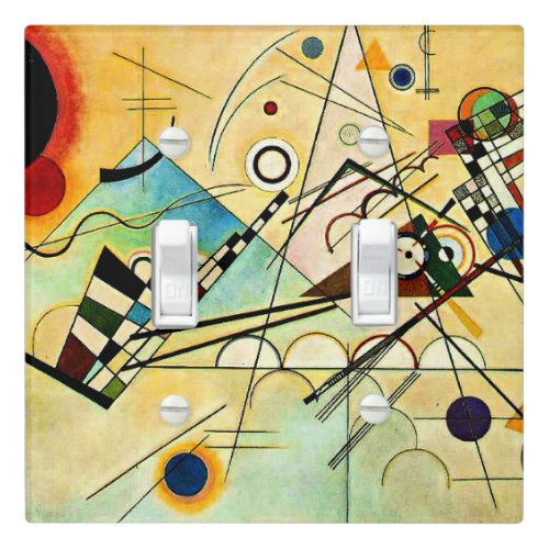 Kandinsky _ Composition VIII Light Switch Cover