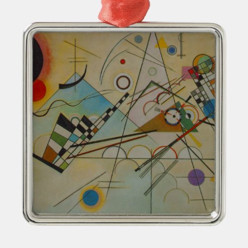 Kandinsky Composition VIII Metal Ornament