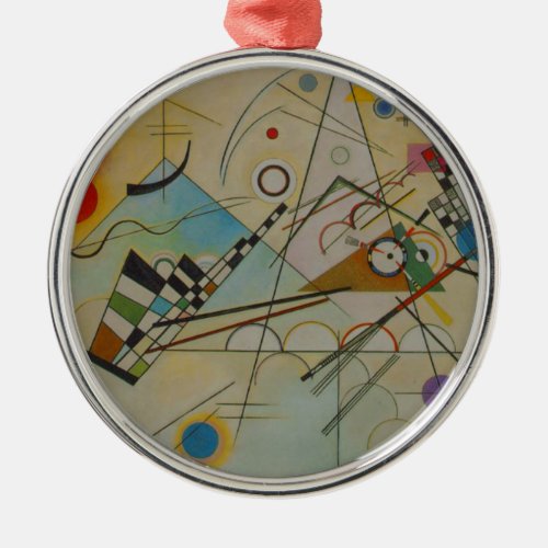 Kandinsky Composition VIII Metal Ornament