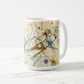 Mug Tasse Kandinsky 'Composition VIII' - Art Abstrait - 325ml Céramique - Neuf Avec Boîte