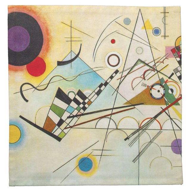 Kandinsky Composition VIII Napkin (Front)