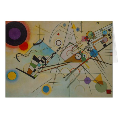 Kandinsky Composition VIII Oil Painting Card