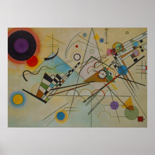 Kandinsky Composition VIII Painting Art Poster