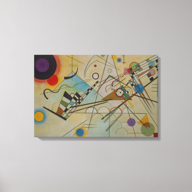 Kandinsky Composition VIII Painting Wrapped Canvas Print (Front)