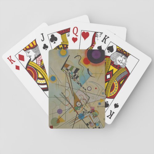 Kandinsky Composition VIII Poker Cards
