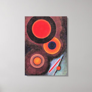 Kandinsky - Composition with Circles Canvas Print