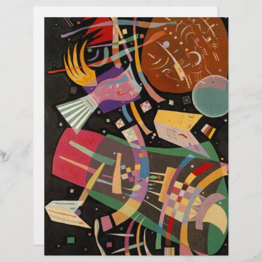 Kandinsky Composition X Abstract Artwork (Front/Back)
