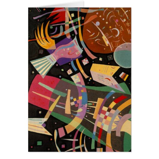 Kandinsky Composition X Abstract Artwork Cards (Front)