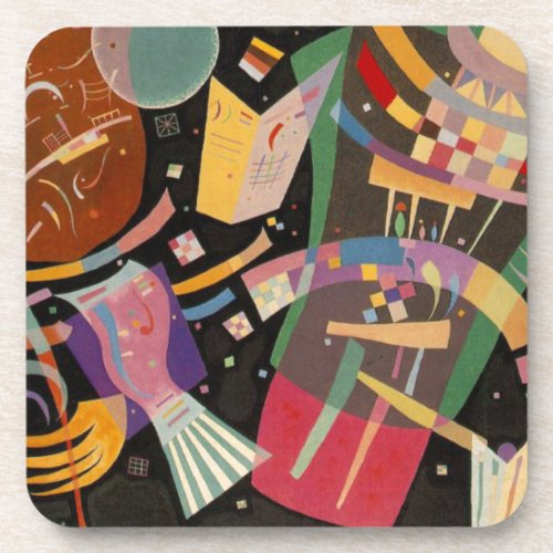 Kandinsky Composition X Abstract Artwork Coaster