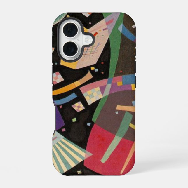 Kandinsky Composition X Abstract Artwork Iphone Case (Back)