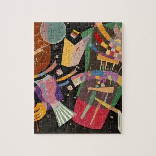Kandinsky Composition X Abstract Artwork Jigsaw Puzzle