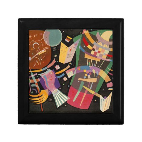 Kandinsky Composition X Abstract Artwork Keepsake Box