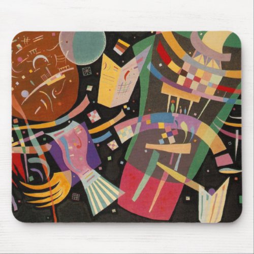 Kandinsky Composition X Abstract Artwork Mouse Pad