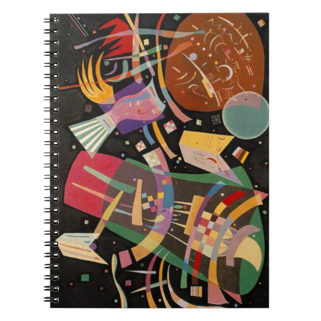 Kandinsky Composition X Abstract Artwork Notebook (Front)