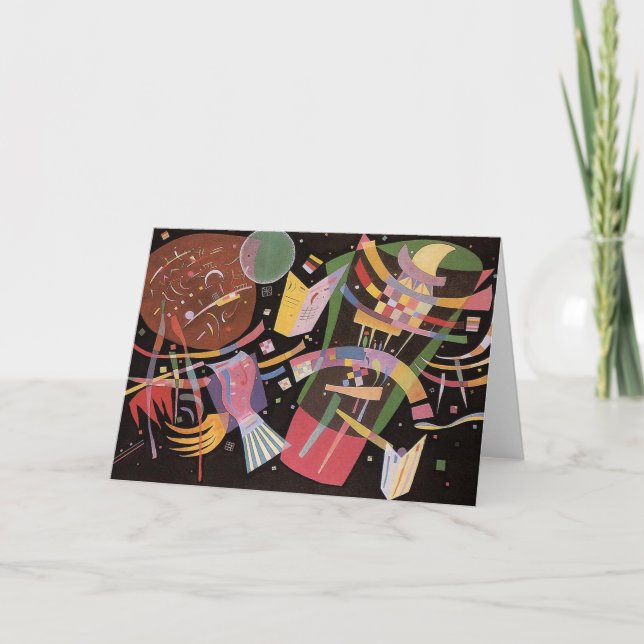 Kandinsky Composition X Greeting Card (Front)