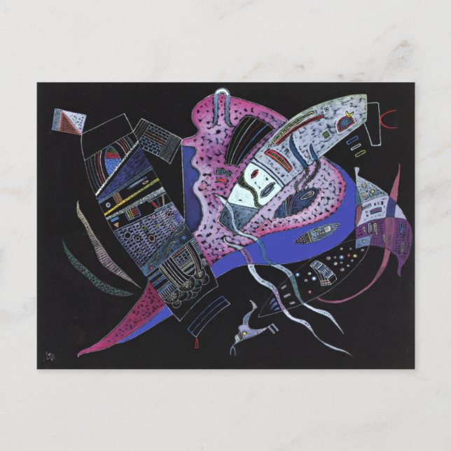 Kandinsky - Concentre Postcard (Front)